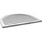 Ekena Millwork Round Top Surface Mount PVC Gable Vent w/ 2"W x 1-1/2"P Brickmould Frame, 34"W x 28"H GVPRT34X2802SN - alternate 4